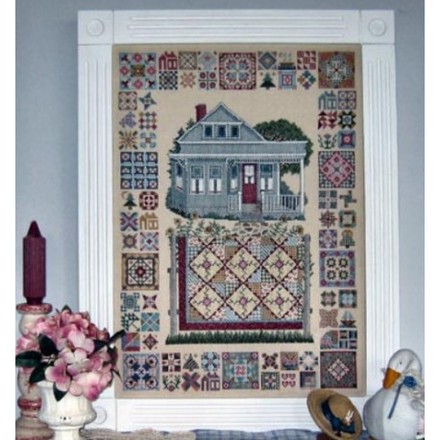 Схема для вышивки крестиком Cottage Quilts Linda Myers - Вишивка хрестиком і бісером - Овечка Рукодільниця