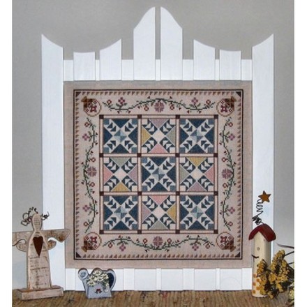Схема для вышивки крестиком Windmills & Wildflowers Linda Myers - Вишивка хрестиком і бісером - Овечка Рукодільниця