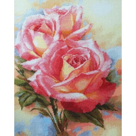 Рожеві троянди Набір для вишивання хрестиком Classic Design 8359 - Вишивка хрестиком і бісером - Овечка Рукодільниця