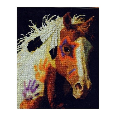 Набор для вышивания Bucilla 45442 War Pony - Вишивка хрестиком і бісером - Овечка Рукодільниця