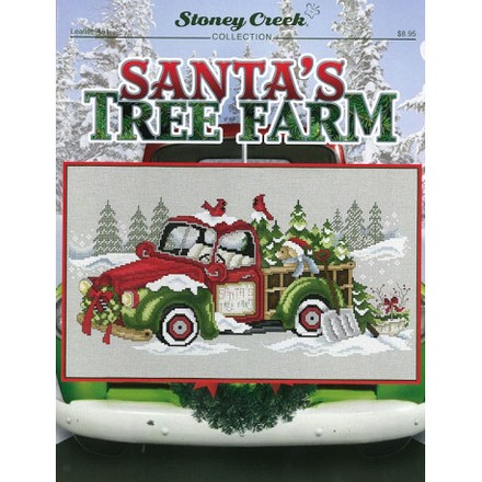 Santa's Tree Farm Схема для вышивания крестом Stoney Creek LFT451 - Вышивка крестиком и бисером - Овца Рукодельница