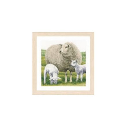 Набор для вышивания Lanarte Sheep Овца PN-0171528 - Вышивка крестиком и бисером - Овца Рукодельница