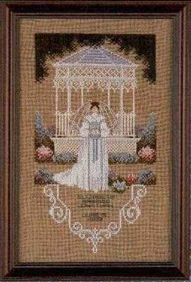 Викторианская невеста. Схема для вышивки крестом. Lavender Lace (TG31) - Вышивка крестиком и бисером - Овца Рукодельница
