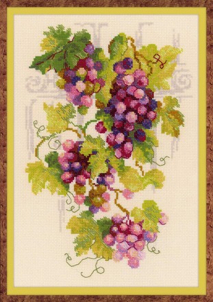 Виноградна лоза. Набір для вишивання. Ріоліс (1455) - Вишивка хрестиком і бісером - Овечка Рукодільниця