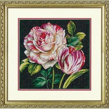 Набор для вышивания Dimensions 70-35314 Tulip drama - Вышивка крестиком и бисером - Овца Рукодельница