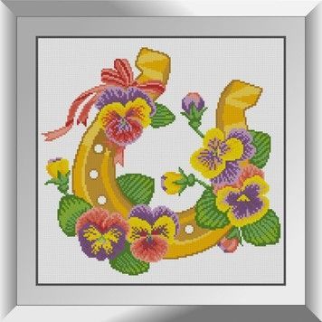Набір алмазного живопису Dream Art Підкова на удачу 31483D - Вишивка хрестиком і бісером - Овечка Рукодільниця