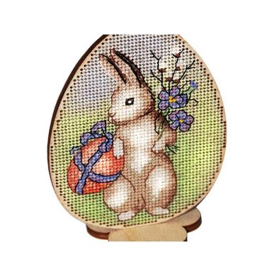 Пасхальная - кролик на подставке. Набор для вышивания крестом. Алисена (5506-А) - Вышивка крестиком и бисером - Овца Рукодельница