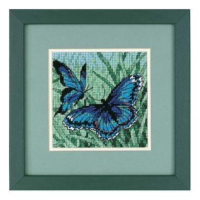 Набор для вышивания гобелена Dimensions Butterfly Duo / Пара бабочек 07183 - Вышивка крестиком и бисером - Овца Рукодельница