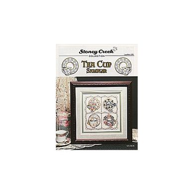 Tea Cup Sampler Схема для вышивки крестом Stoney Creek LFT105 - Вишивка хрестиком і бісером - Овечка Рукодільниця