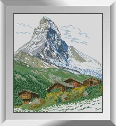 Альпы. Набор алмазной живописи. Dream Art (31208D) - Вышивка крестиком и бисером - Овца Рукодельница