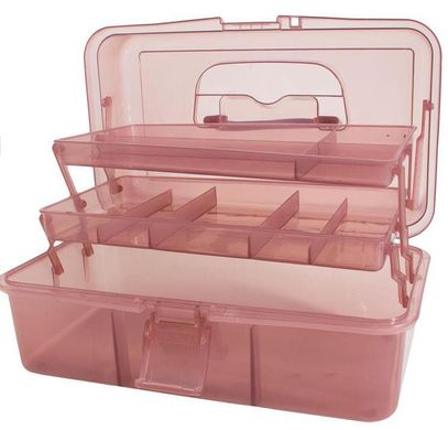 Коробка-органайзер "L" Розовая. BOHIN (98783) - Вышивка крестиком и бисером - Овца Рукодельница