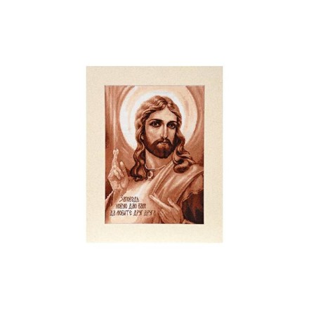 Ісус. Набір для вишивання хрестом. Alisena (1171а) - Вишивка хрестиком і бісером - Овечка Рукодільниця