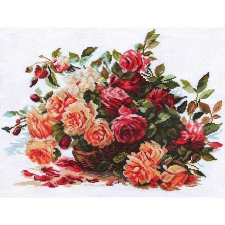 Королівські троянди Набір для вишивання хрестиком Classic Design 8360 - Вишивка хрестиком і бісером - Овечка Рукодільниця