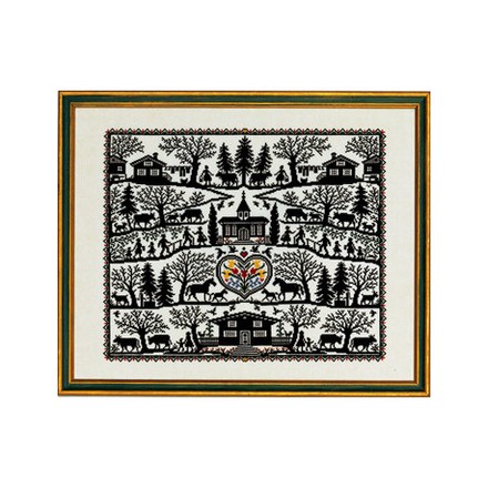 Силуэт Набор для вышивания крестом Eva Rosenstand 12-535 - Вышивка крестиком и бисером - Овца Рукодельница