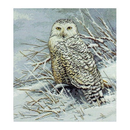 Набор для вышивания Bucilla 45470 Snowy Owl - Вишивка хрестиком і бісером - Овечка Рукодільниця