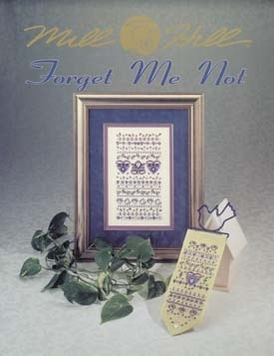 Буклет Forget Me Not Sampler Mill Hill - Вышивка крестиком и бисером - Овца Рукодельница