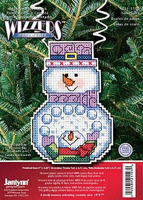 Snowman With Snowballs Снеговик и снежки. Набор для вышивания крестом. Janlynn (021-1193) - Вышивка крестиком и бисером - Овца Рукодельница
