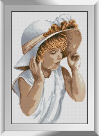 Шляпка. Набор алмазной живописи. Dream Art (31508D) - Вышивка крестиком и бисером - Овца Рукодельница