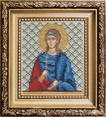 Икона святая мученица Христина. Набор для вышивки бисером. Чаривна мить (Б-1162) - Вышивка крестиком и бисером - Овца Рукодельница