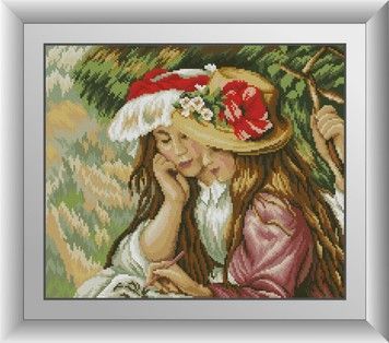 Набір для малювання каменями алмазний живопис Dream Art За малюванням (квадратні, повна) 31000D - Вишивка хрестиком і бісером - Овечка Рукодільниця