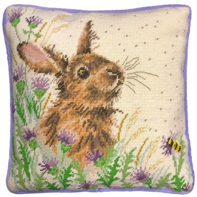 The Meadow Tapestry. Набор для вышивания подушки. Bothy Threads (THD30) - Вышивка крестиком и бисером - Овца Рукодельница