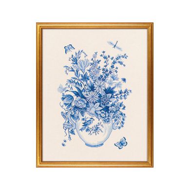 Голубые цветы Набор для вышивания крестом Eva Rosenstand 12-646 - Вишивка хрестиком і бісером - Овечка Рукодільниця