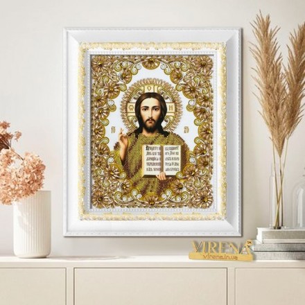 Ісус Христос Схема для вишивання бісером Virena А4Р_630 - Вышивка крестиком и бисером - Овца Рукодельница