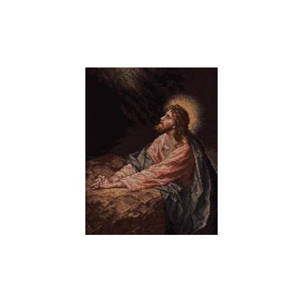 Набор для вышивания Bucilla 45473 Christ in Gethsemane - Вишивка хрестиком і бісером - Овечка Рукодільниця