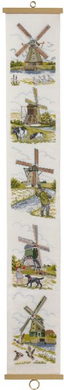 5 Голландських млинів. Набір для вишивання хрестом. Eva Rosenstand (13-344) - Вишивка хрестиком і бісером - Овечка Рукодільниця