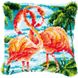 Фламинго Набор для вышивания подушки (техника ковер) Vervaco PN-0186006