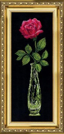 Красная роза. Набор для вышивания. Чаривна мить (202ч) - Вышивка крестиком и бисером - Овца Рукодельница
