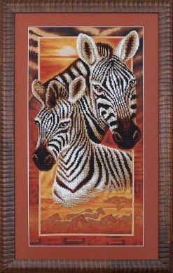 Картина бисером Африка - Вышивка крестиком и бисером - Овца Рукодельница