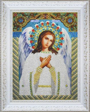 Икона Ангела Хранителя. Набор для вышивания бисером. Картины бисером (Р-282кб) - Вышивка крестиком и бисером - Овца Рукодельница