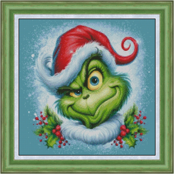 Grinch Електронна схема для вишивання хрестиком ФН-156ИХ
