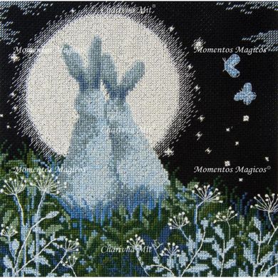 Лунные зайцы. Набор для вышивания крестом. Чаривна мить (М-458) - Вышивка крестиком и бисером - Овца Рукодельница