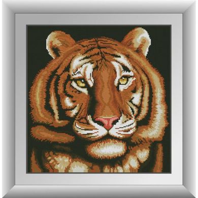 Портрет тигра. Dream Art (30257D) - Вышивка крестиком и бисером - Овца Рукодельница