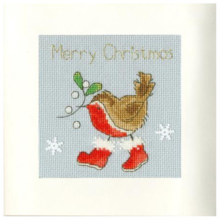 Шаг в Рождество Набор-открытка для вышивания крестом Bothy Threads XMAS31 - Вишивка хрестиком і бісером - Овечка Рукодільниця