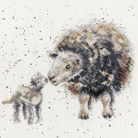 Ewe And Me. Набор для вышивания крестом. Bothy Threads (XHD47) - Вышивка крестиком и бисером - Овца Рукодельница