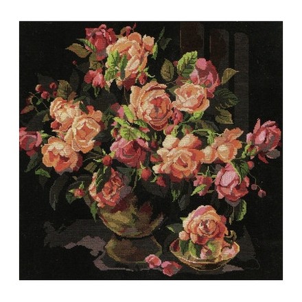 Набор для вышивания Bucilla 45474 Classic Roses - Вишивка хрестиком і бісером - Овечка Рукодільниця