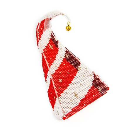 Набор для вышивания бисером объемной новогодней игрушки. Golden Key (Украина) (N-023) - Вышивка крестиком и бисером - Овца Рукодельница