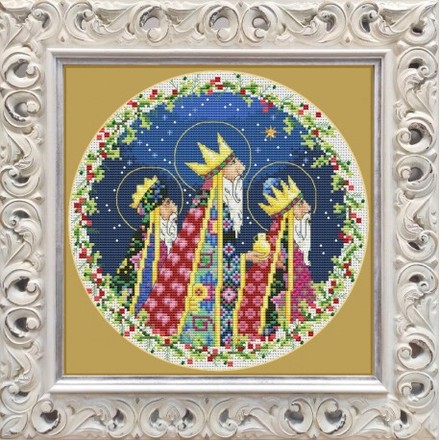 Три королі. Триптих Набір для вишивання хрестиком OLanTa VN-231 - Вишивка хрестиком і бісером - Овечка Рукодільниця